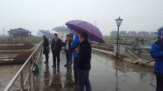 南京市水务局专家组一行对我厂进行现场考核